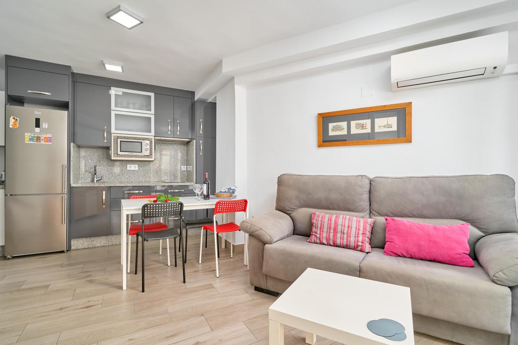 Apartamento Primera Linea Playa Algarrobo Costa Esterno foto