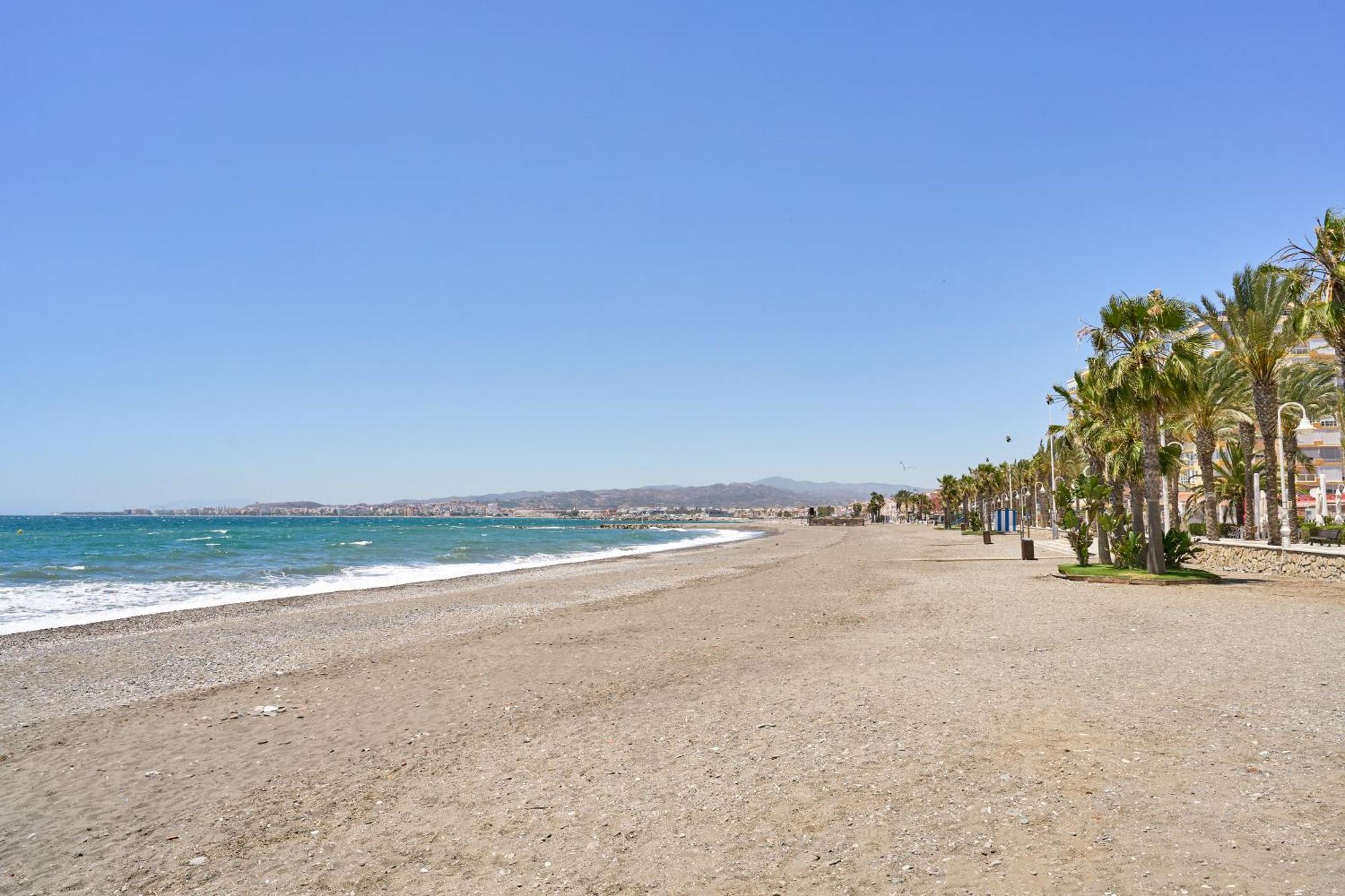 Apartamento Primera Linea Playa Algarrobo Costa Esterno foto