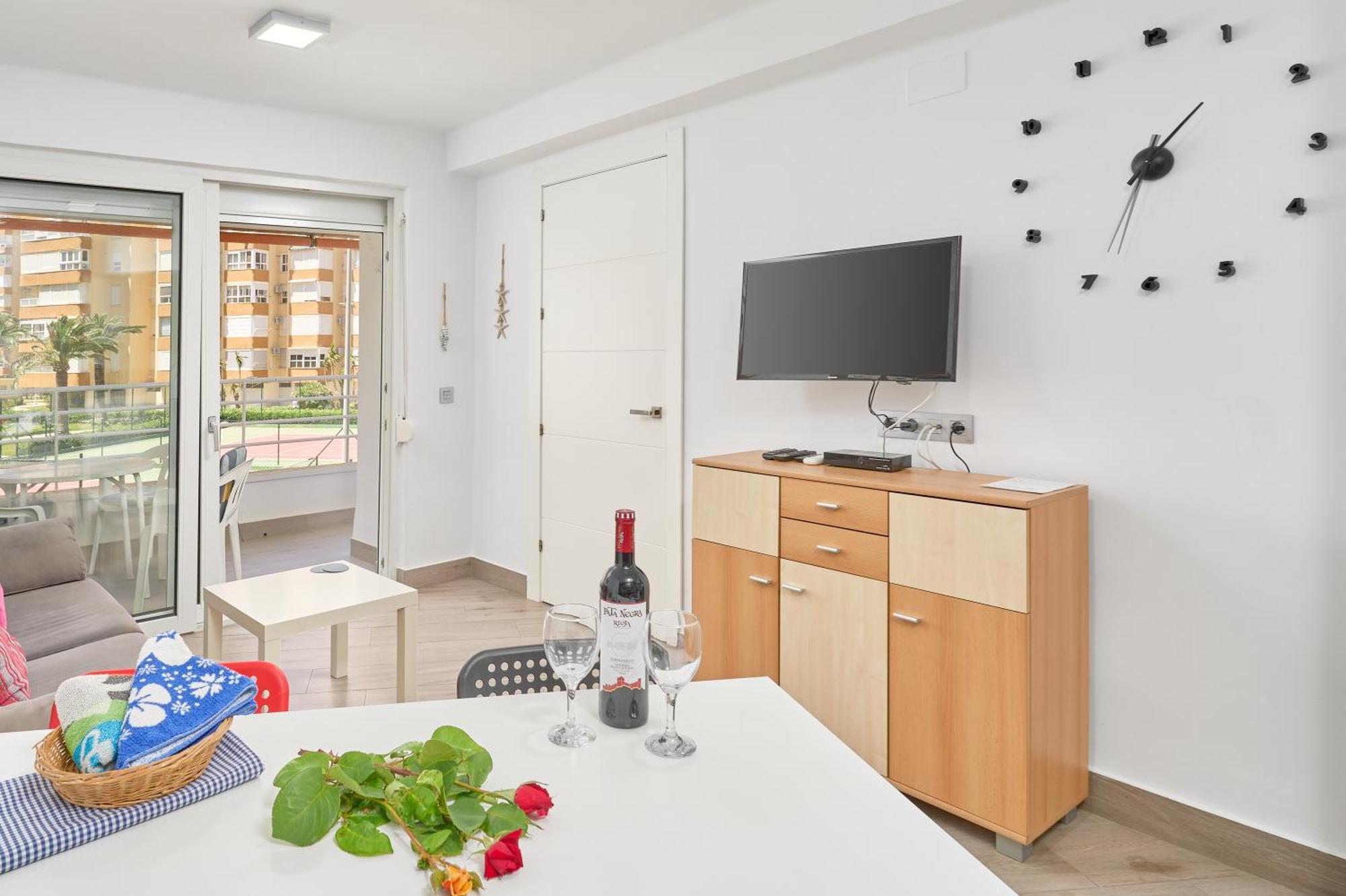 Apartamento Primera Linea Playa Algarrobo Costa Esterno foto
